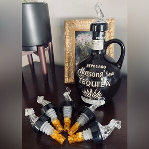 Magnuson Measured Pourer Liquor Bottle Bar Spouts 1.5oz Set Of 6 Made 100% USA